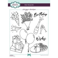 Creative Expressions - Designer Boutique Collection - Clear Photopolymer Stamps - Birthday Wishes