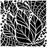 The Crafter's Workshop - 12 x 12 Stencils - Abstract Leaves