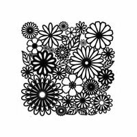 The Crafter's Workshop - 6 x 6 Stencils - Flower Frenzy