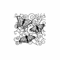 The Crafter's Workshop - 6 x 6 Doodling Templates - Mini Flutterby