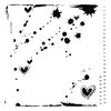 The Crafter's Workshop - 12 x 12 Doodling Template - Confetti