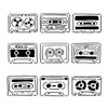 The Crafter's Workshop - 12 x 12 Doodling Template - Mix Tape