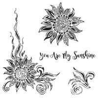 The Crafter's Workshop - 6 x 6 Stencils - My Sunshine