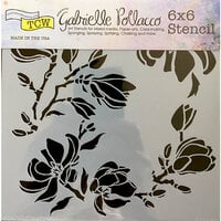 The Crafter's Workshop - 6 x 6 Stencils - Magnolia Blossoms