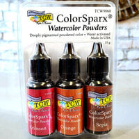The Crafter's Workshop - ColorSparx Watercolor Powders - Desert Ranch