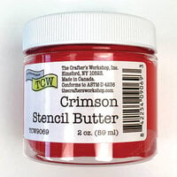 The Crafter's Workshop - Stencil Butter - Crimson