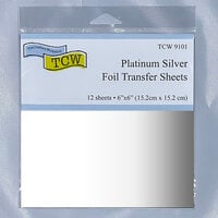 The Crafter's Workshop - Foil Transfer Sheets - Platinum Silver