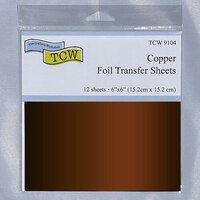 The Crafter's Workshop - Foil Transfer Sheets - Copper
