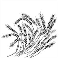 The Crafter's Workshop - 6 x 6 Stencils - Wheat Stalks