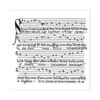 The Crafter's Workshop - 6 x 6 Stencils - Medieval Music