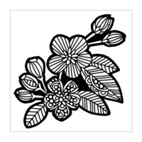 The Crafter's Workshop - 6 x 6 Stencils - Apple Blossom