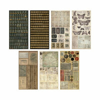 Advantus - Tim Holtz - Idea-ology Collection - Salvage Stickers - Crowded Attic