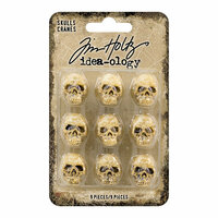 Advantus - Tim Holtz - Idea-ology Collection - Halloween - Skulls
