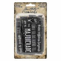 Idea-ology - Tim Holtz - Quote Chips - Halloween