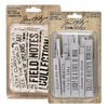 Idea-ology - Tim Holtz - Quote Chips - Theories and Quotes Bundle