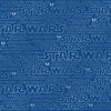 Creative Imaginations - Star Wars Collection - 12 x 12 Silver Foil Paper - Star Wars Logo