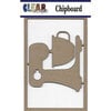 Clear Scraps - Chipboard Embellishments - Mixer