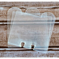 Clear Scraps - Memory Dex Collection - Acrylic Dividers - Rounded Tab