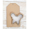 Clear Scraps - Shakers - Butterfly Tag