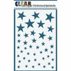 Clear Scraps - Mascils - 4 x 6 Masking Stencil - Stars