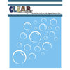 Clear Scraps - Mascils - 6 x 6 Masking Stencil - Bubbles