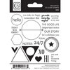 Chickaniddy Crafts - 365 Collection - Clear Acrylic Stamps