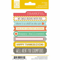 Chickaniddy Crafts - Scrumptious Collection - Cardstock Stickers - Mini Tags