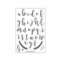 Concord and 9th - Clear Photopolymer Stamps - Sophisticated Script