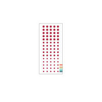 Concord and 9th - Enamel Dots - Cranberry