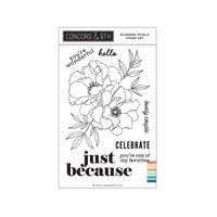 Concord and 9th - Clear Photopolymer Stamps - Blended Petals