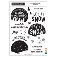 Concord and 9th - Christmas - Clear Photopolymer Stamps - Winter Wonderland