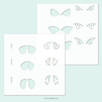 Concord and 9th - Stencils - Boho Butterfly