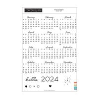 Concord and 9th - Clear Photopolymer Stamps - 2024 Calendar