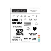 Concord and 9th - Clear Photopolymer Stamps - Sweet On You