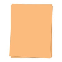 Concord and 9th - 8.5 x 11 Cardstock - Creamsicle