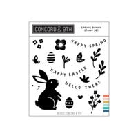 Concord and 9th - Clear Photopolymer Stamps - Spring Bunny