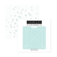 Concord and 9th - Turnabout Collection - Confetti Dots Turnabout Stencil and Jig Bundle