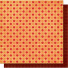 Cosmo Cricket - Chemistry Collection - Valentines - 12 x 12 Double Sided Paper - Forget Me Not, CLEARANCE