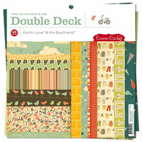 Cosmo Cricket - Earth Love Collection - Earth Love and The Boyfriend Collections - Double Deck 12 x 12 Paper Pad, CLEARANCE