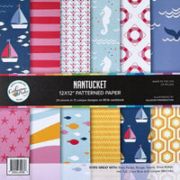 Catherine Pooler Designs - 12 x 12 Patterned Paper Pack - Nantucket