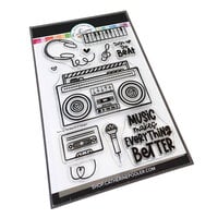 Catherine Pooler Designs - Clear Photopolymer Stamps - Turn Up the Beat
