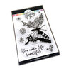 Catherine Pooler Designs - Creative Thinking Collection - Clear Photopolymer Stamps - Butterfly in Bloom