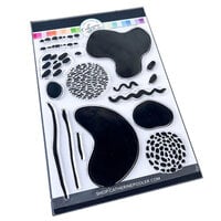 Catherine Pooler Designs - At Home Collection - Clear Photopolymer Stamps - Bold Bits and Patterns