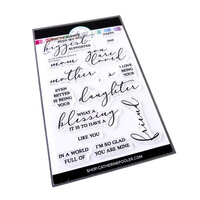 Catherine Pooler Designs - Magnificent Mom Collection - Clear Photopolymer Stamps - Mothers and Daughters Sentiments