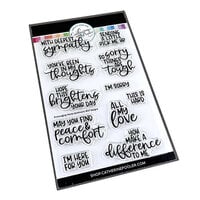 Catherine Pooler Designs - Clear Photopolymer Stamps - Encouraging Words Sentiments