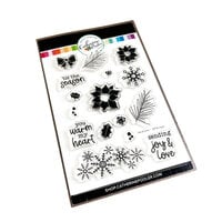 Catherine Pooler Designs - Bubbling Over Collection - Clear Photopolymer Stamps - Joy and Love