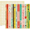 Crate Paper - Emma's Shoppe Collection - 12 x 12 Double Sided Paper - Books