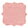 Crate Paper - Lillian Collection - 12 x 12 Die Cut Paper - Tickled Pink