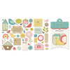 Crate Paper - Lillian Collection - Glitter Die Cuts, CLEARANCE