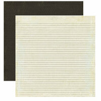 Crate Paper - Prudence Collection - 12 x 12 Double Sided Textured Paper - Virtue, CLEARANCE